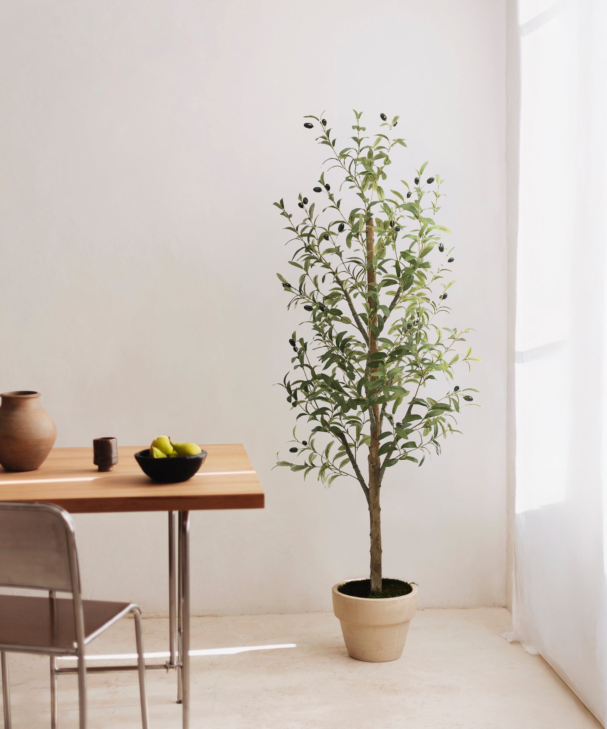 6' Minimal Artificial Olive Tree