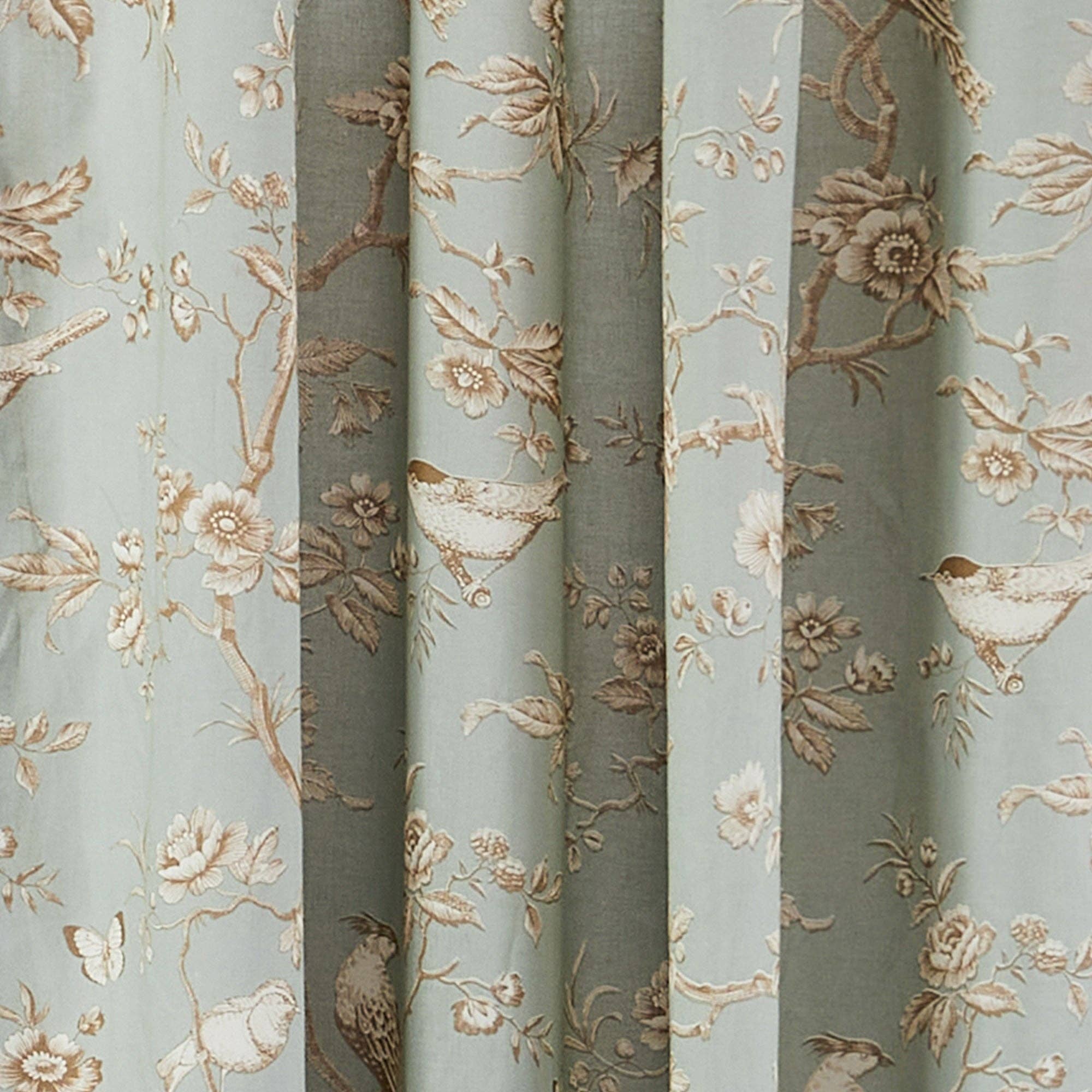 Lyon Teal Drape Panel