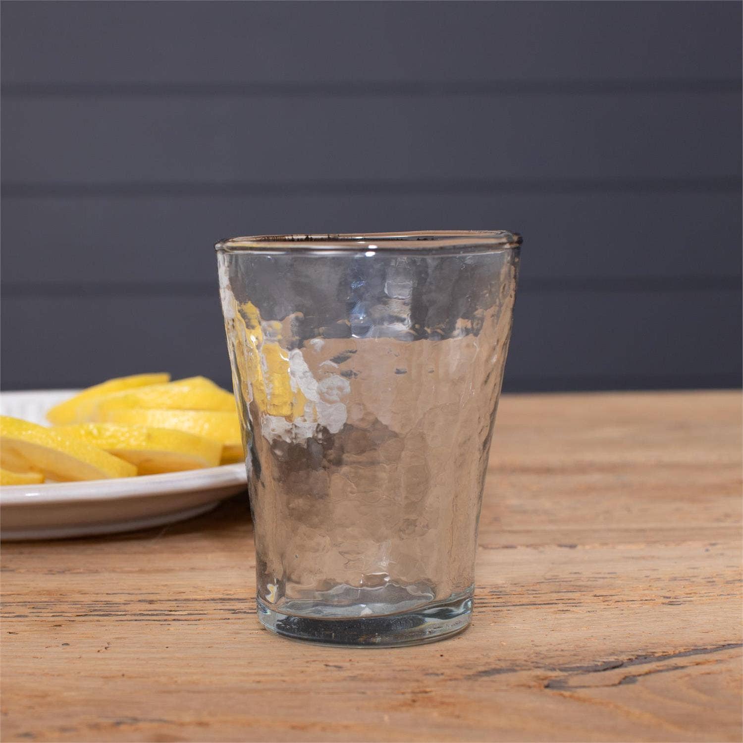 Hammered Drinking Glass (Pk/06)