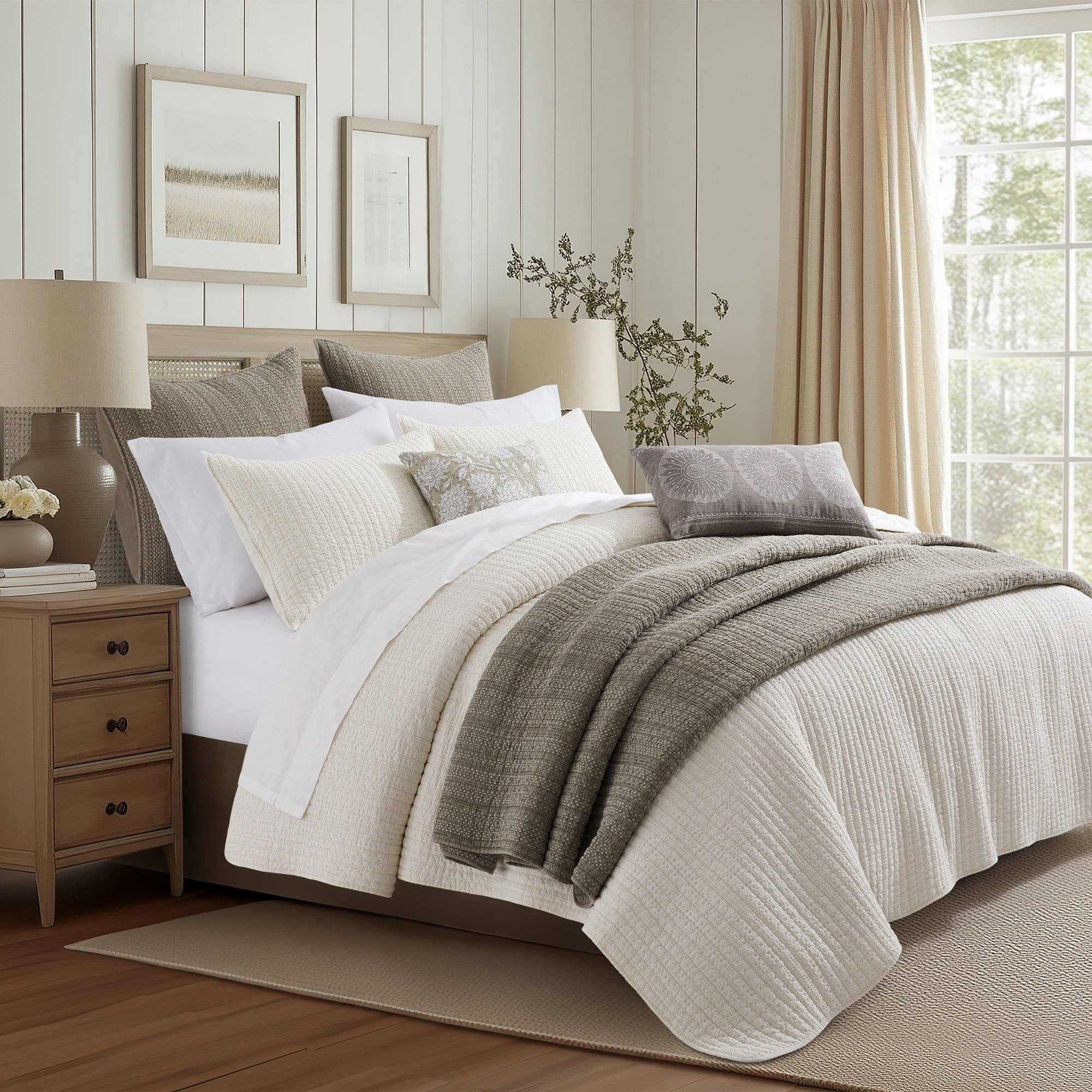 Loden Quilt Set